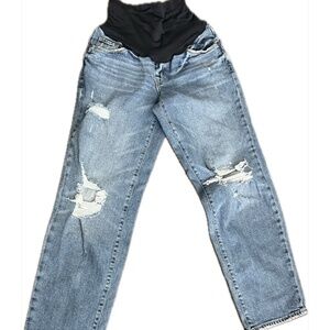 Maternity boyfriend jeans- Size 2